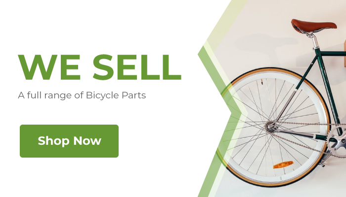 Full range of bicycle parts available now....